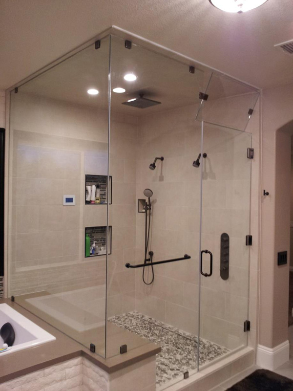 Custom Glass Shower Doors And Enclosures Glasswerks La Ca And Nv
